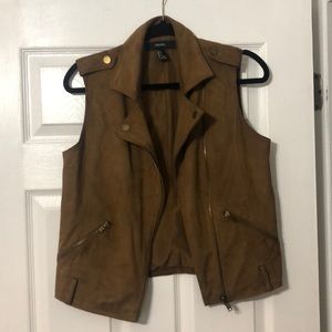 Suede Vest